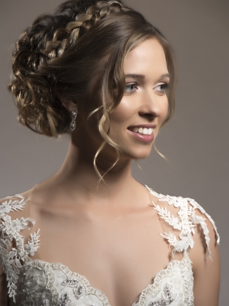 hair i come wedding upstyle