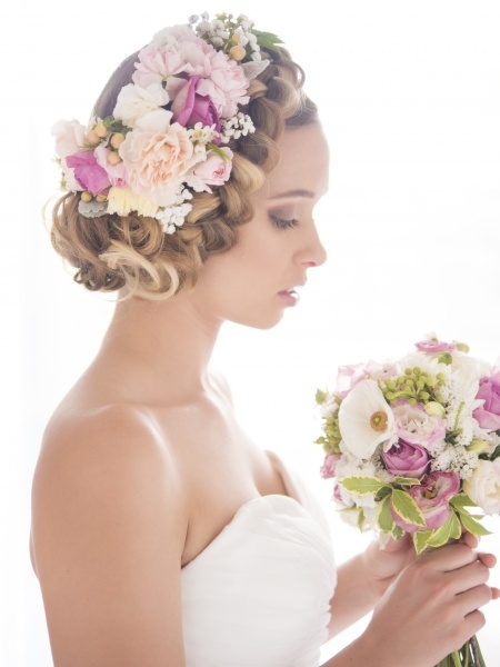 hair i come bridal hairstyle