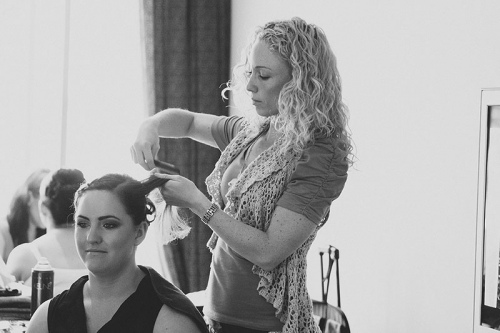 Bride & Bridesmaids hairstyles