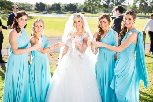 Bride & Bridesmaids hairstyles