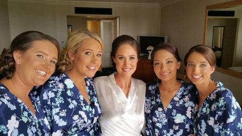 Bride & Bridesmaids hairstyles