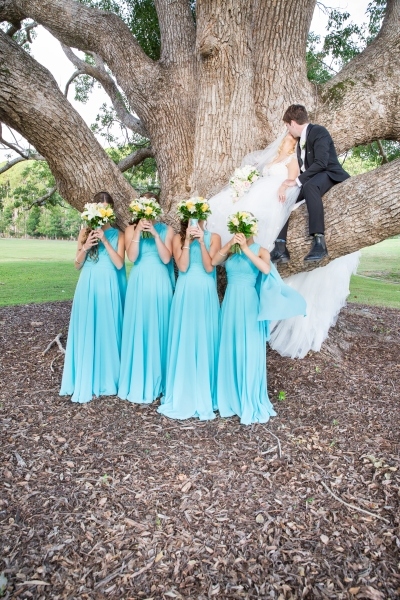 Bride & Bridesmaids hairstyles
