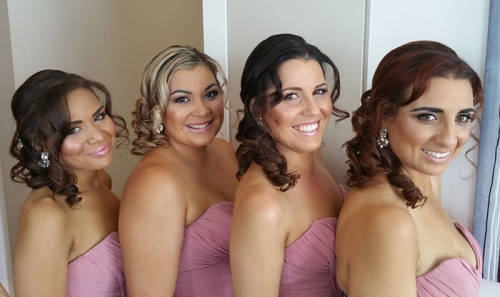Bride & Bridesmaids hairstyles