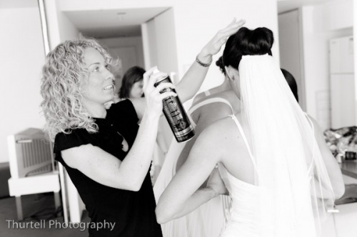 Bride & Bridesmaids hairstyles