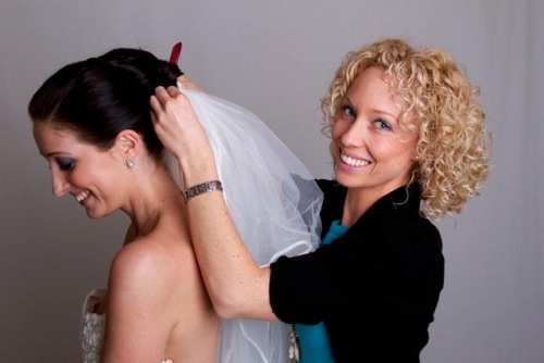 Bride & Bridesmaids hairstyles