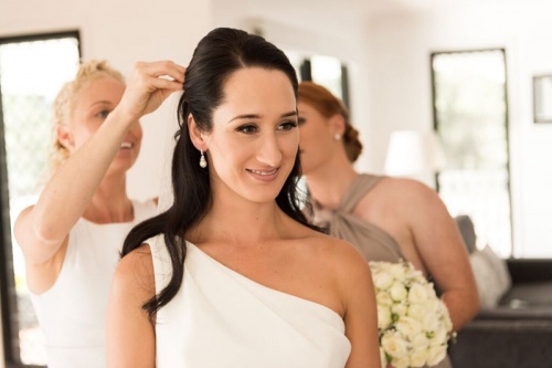 Bride & Bridesmaids hairstyles