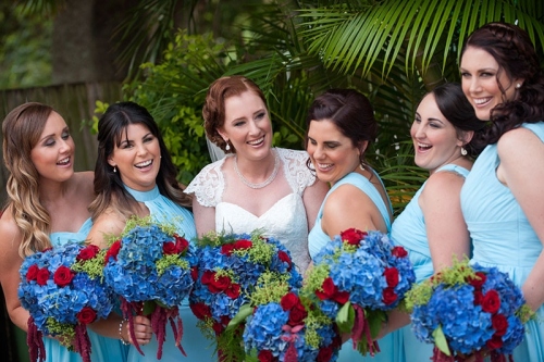 Bride & Bridesmaids hairstyles