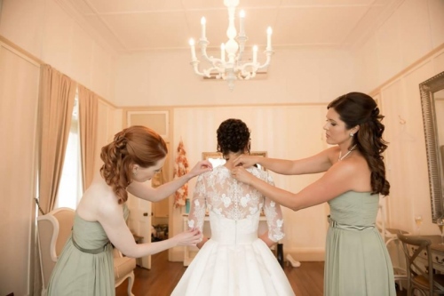 Bride & Bridesmaids hairstyles