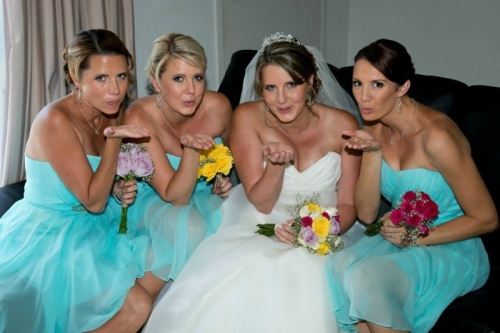 Bride & Bridesmaids hairstyles