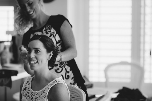 Bride & Bridesmaids hairstyles