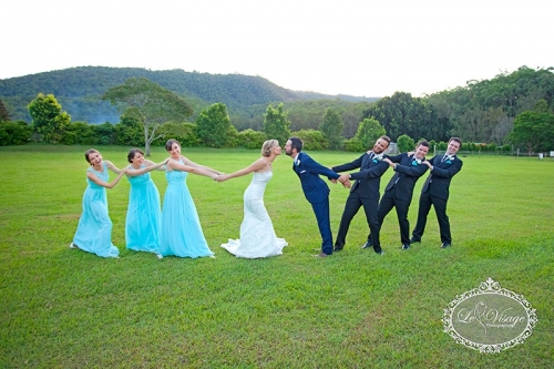 Bride & Bridesmaids hairstyles