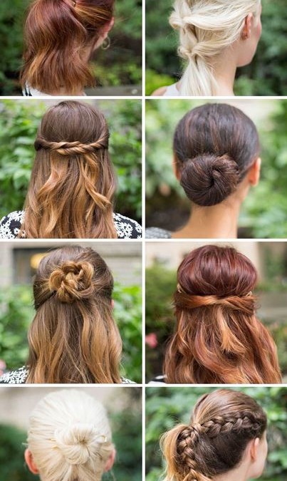 25 Easy Hairstyles You Can Do Fast  Quick DIY Hairstyles 2023  Marie  Claire